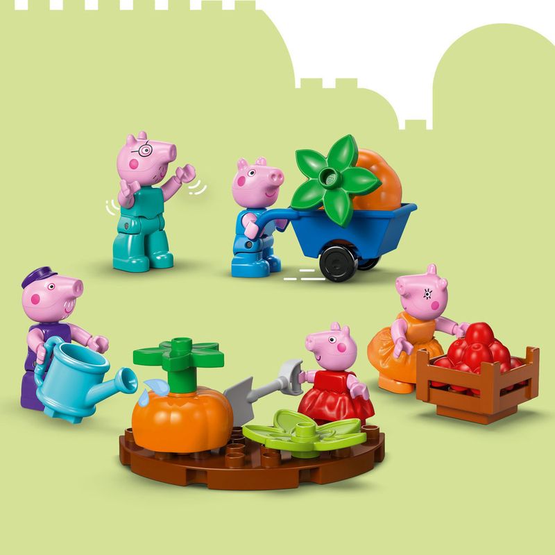 LEGO---DUPLO-Peppa-Pig---Jardim-e-Estufa-do-Avo---10461-11