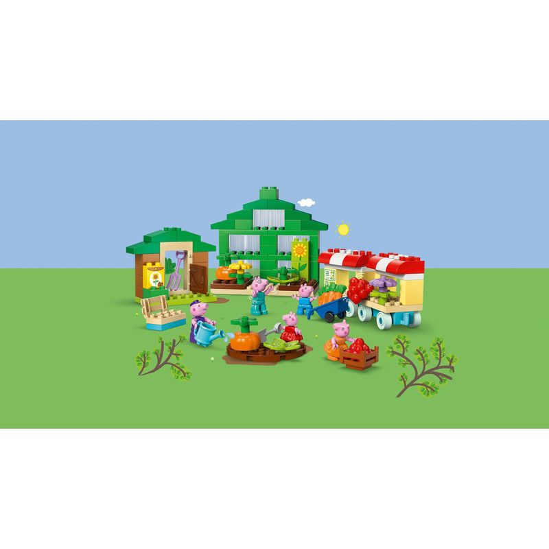 LEGO---DUPLO-Peppa-Pig---Jardim-e-Estufa-do-Avo---10461-12