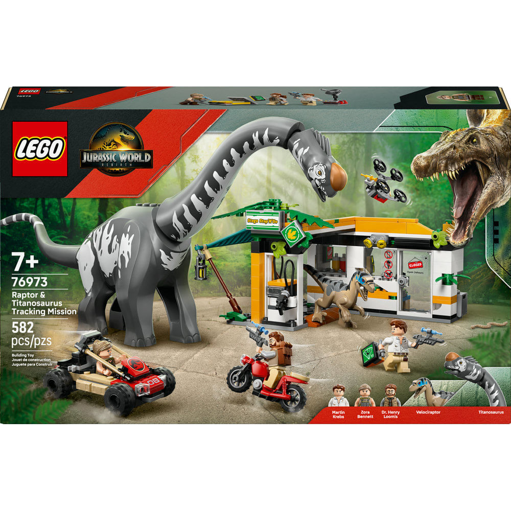 LEGO - Jurassic World - Missão de Rastreamento de Raptor e