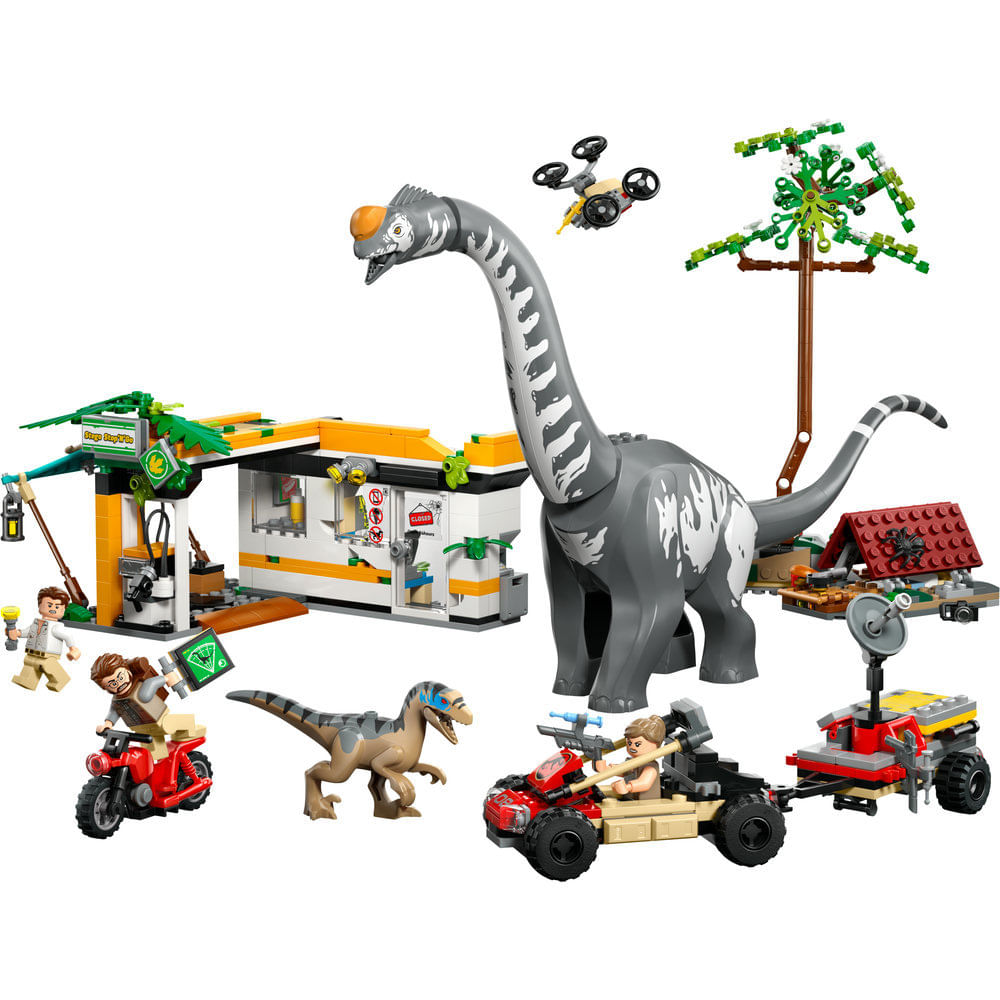 LEGO - Jurassic World - Missão de Rastreamento de Raptor e