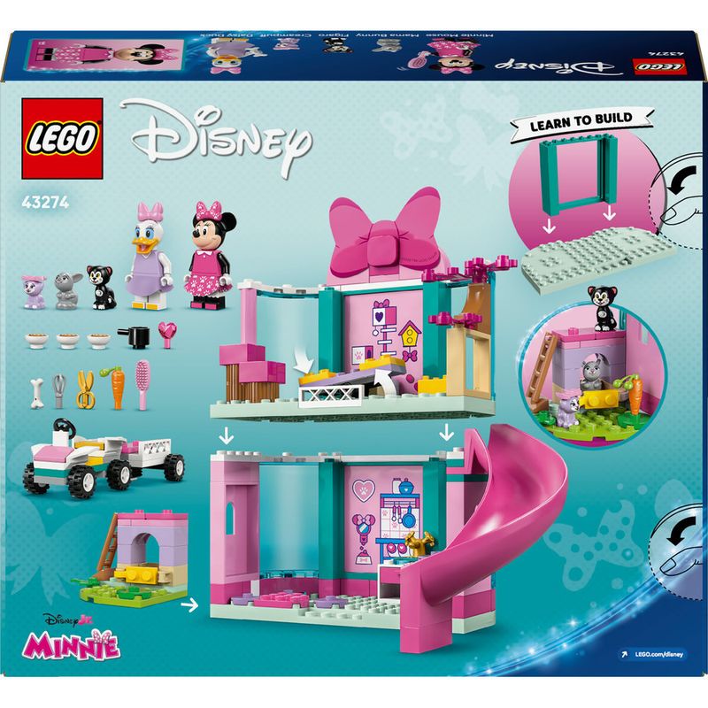 LEGO---Disney-Classic---Hotel-para-Animais-de-Estimacao-da-Minnie---43274-6