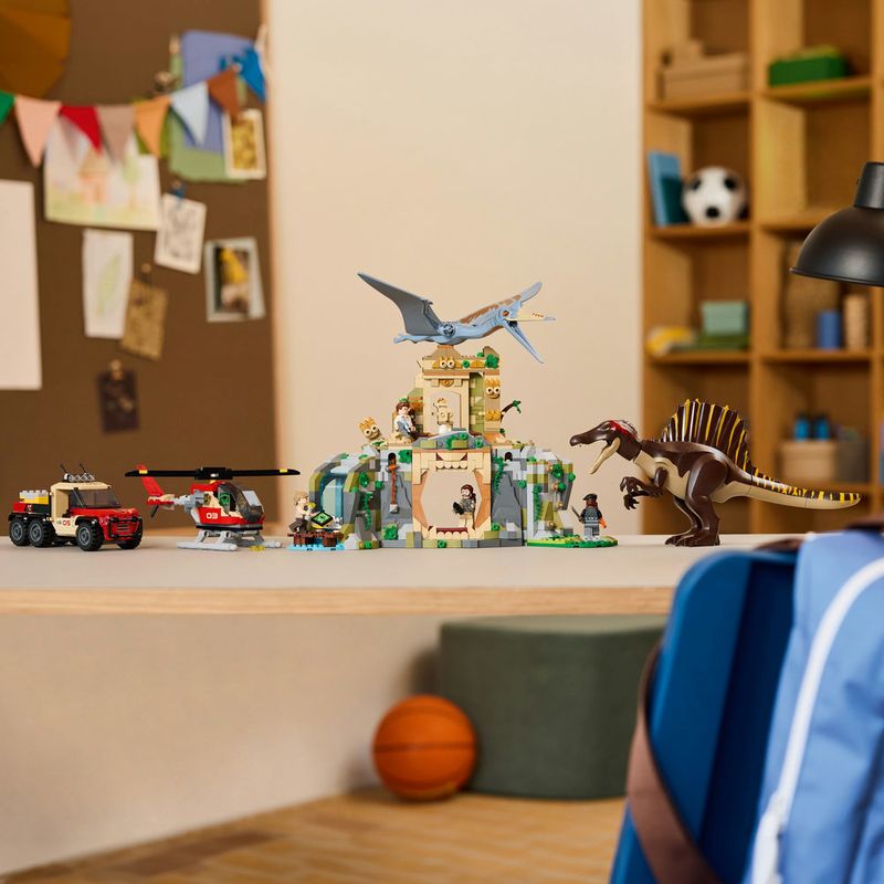 LEGO---Jurassic-World---Missao-Aerea-de-Espinossauro-e-Quetzalcoatlo---76976-4