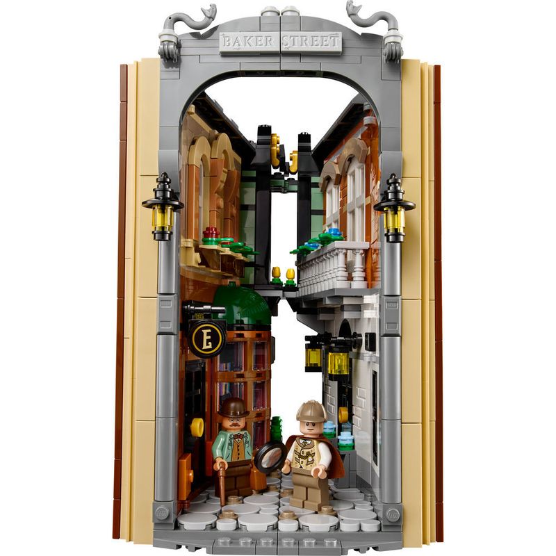 LEGO---Icons---Sherlock-Holmes--Aparador-de-Livros---10351-2