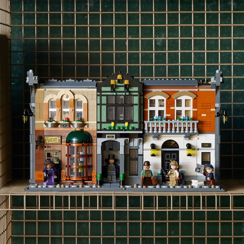 LEGO---Icons---Sherlock-Holmes--Aparador-de-Livros---10351-4