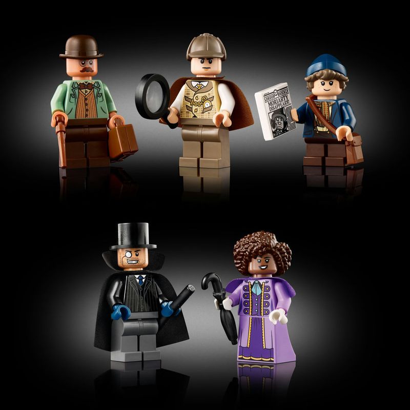 LEGO---Icons---Sherlock-Holmes--Aparador-de-Livros---10351-11