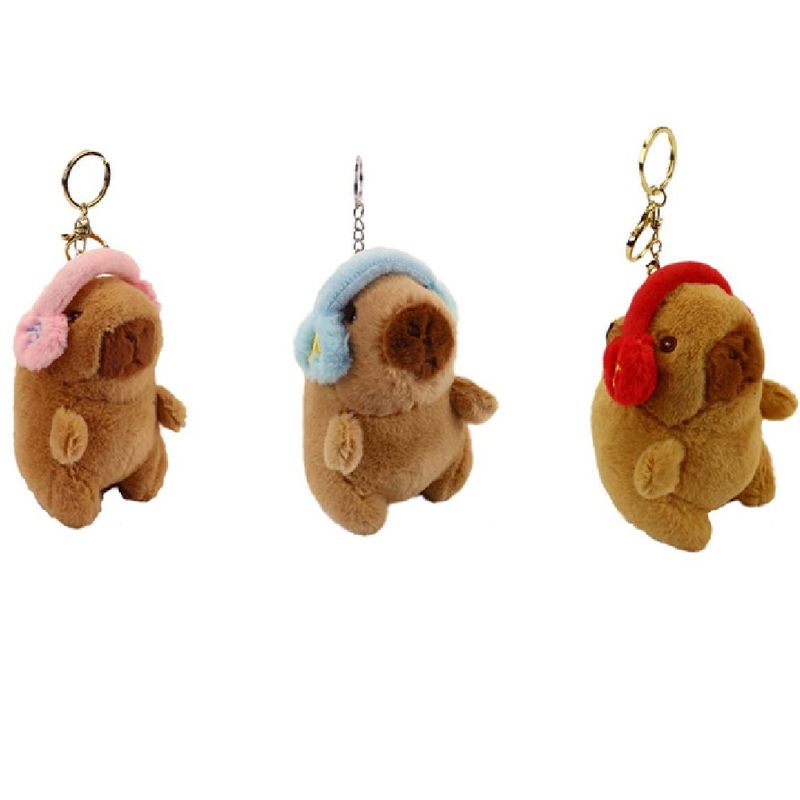 Chaveiro-de-Pelucia---Capivara-Musical---Modelos-Sortidos---BBR-Toys-0