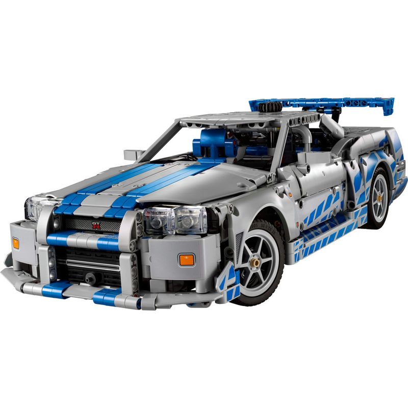 LEGO---Technic---Carro-Nissan-Skyline-GT-R--R34--De-2-Fast-2-Furious---42210-2