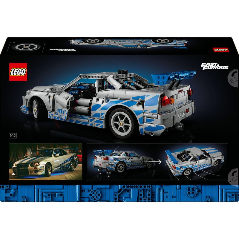 LEGO---Technic---Carro-Nissan-Skyline-GT-R--R34--De-2-Fast-2-Furious---42210-6