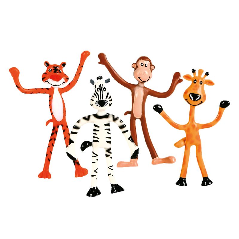 Figura-Flexivel---Animais-da-Selva---Modelos-Sortidos---Toyng-0