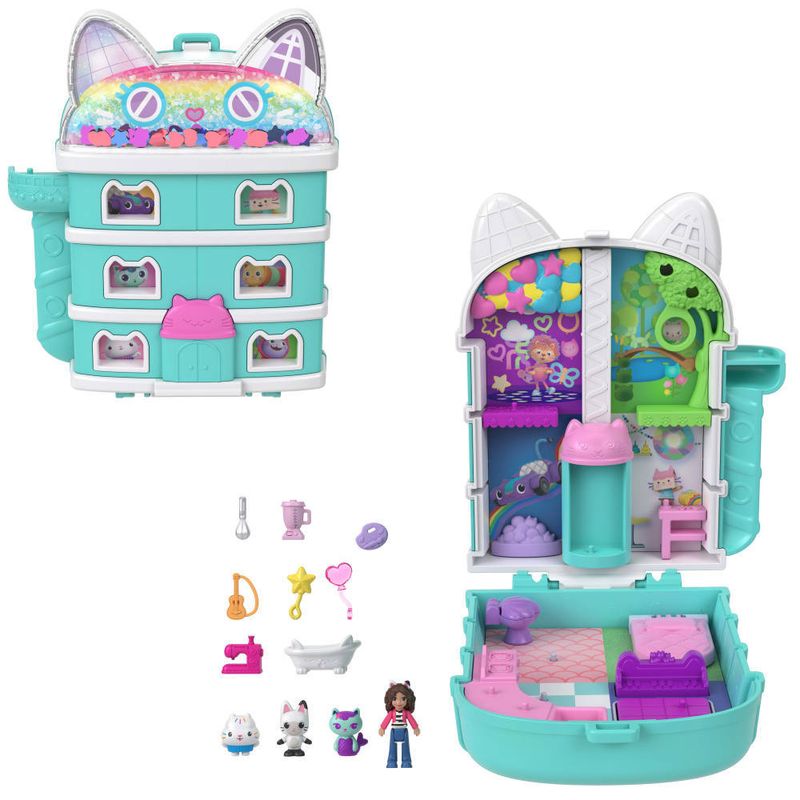 Playset-E-Mini-Bonecas---Polly-Pocket---Estojo-Gabby-S-Dollhouse---Mattel-0