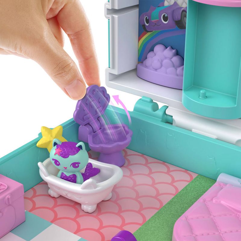 Playset-E-Mini-Bonecas---Polly-Pocket---Estojo-Gabby-S-Dollhouse---Mattel-5