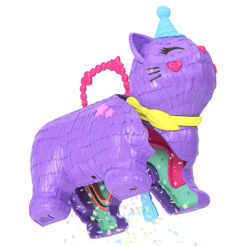 Playset-E-Mini-Bonecas---Polly-Pocket---Estojo-Pinhata-Gatinho---Mattel-2