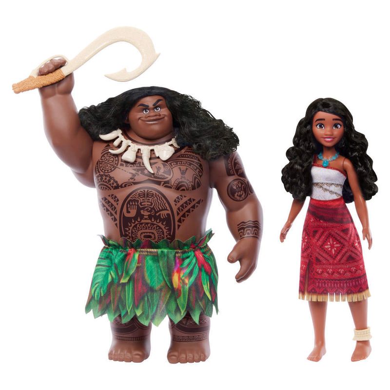 Conjunto-De-Bonecos---Disney---Moana-2---Moana-E-Maui---Mattel-0