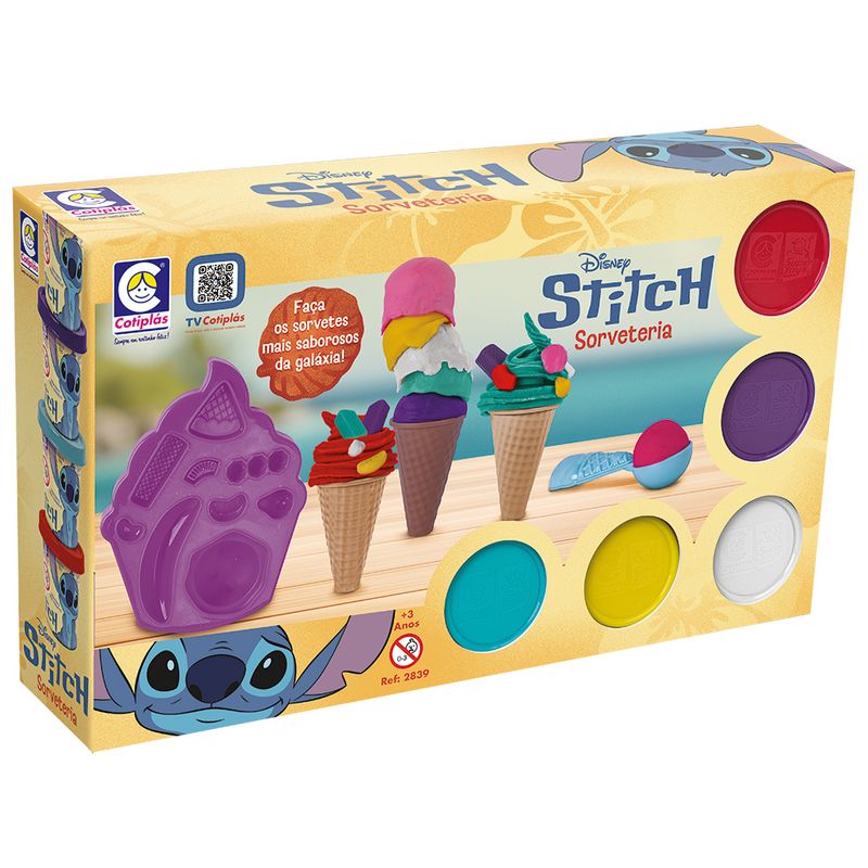 Conjunto-Massa-De-Modelar---Disney---Stitch---Sorveteria---Cotiplas-1