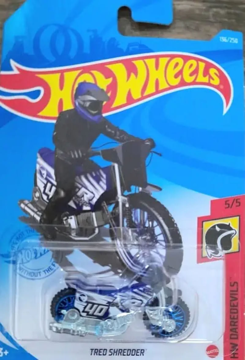 T-HUNT* Hot Wheels Daredevils - Tred Shredder - Ri Happy