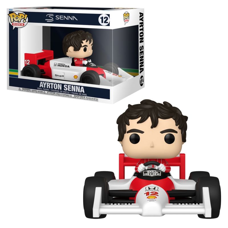 Mini-Boneco---Funko-Pop---Ayrton-Senna---Rides-Deluxe-Mclaren---Candide-0