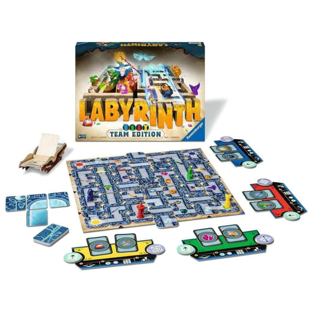 Jogo de Tabuleiro Ravensburger Labirinto Edição em Equipe para