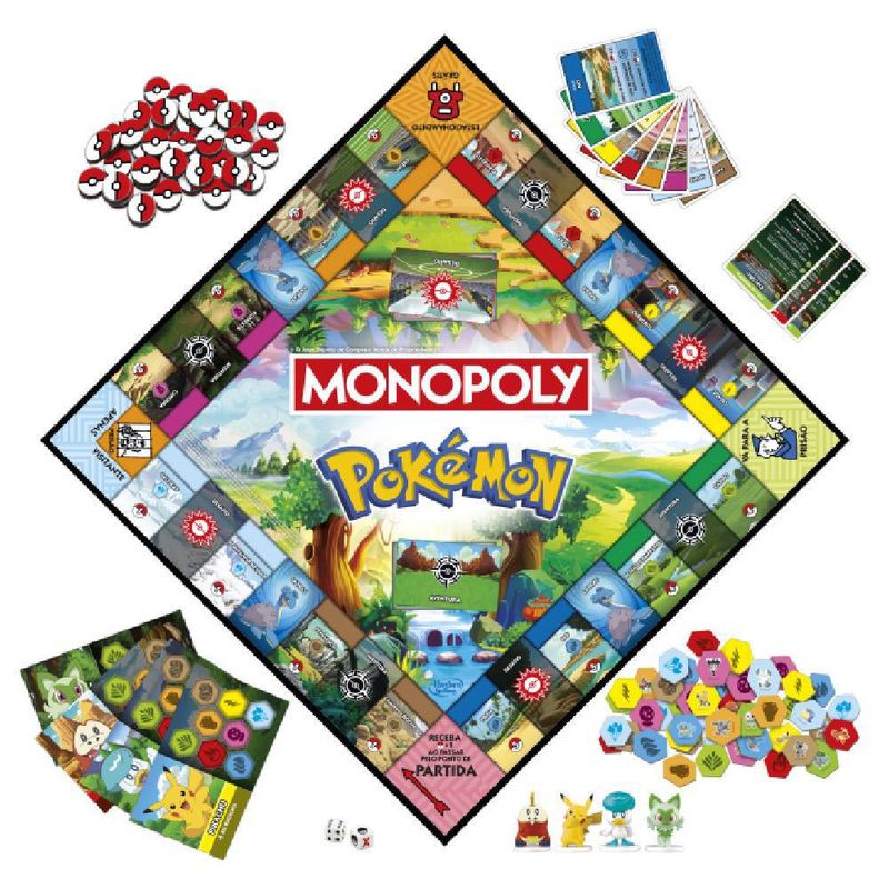 Jogo-De-Tabuleiro---Monopoly---Pokemon---Hasbro-2