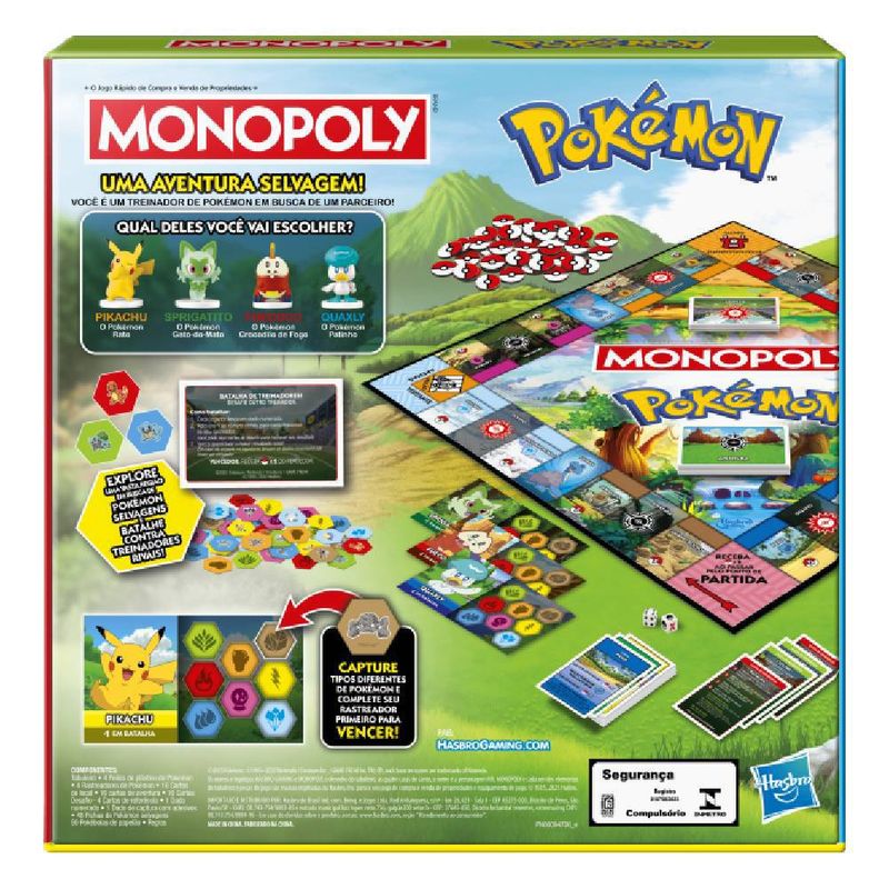 Jogo-De-Tabuleiro---Monopoly---Pokemon---Hasbro-6