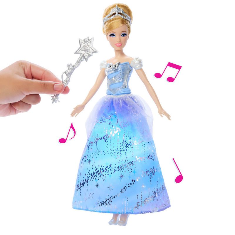 Boneca---Disney---Princesas---Cinderela---Vestido-Com-Luzes---Mattel-1