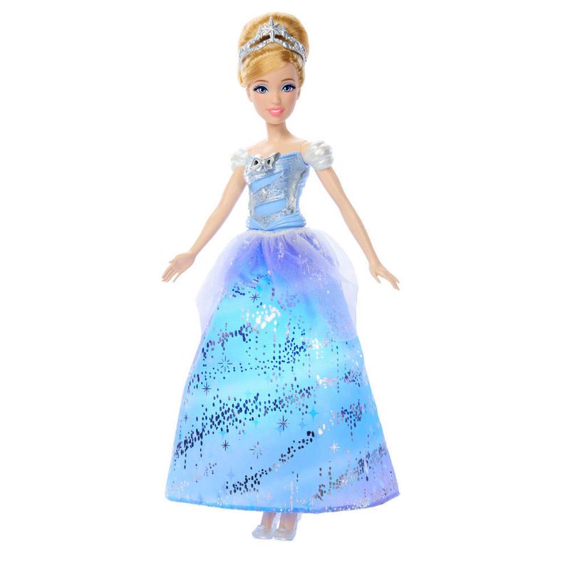 Boneca---Disney---Princesas---Cinderela---Vestido-Com-Luzes---Mattel-2