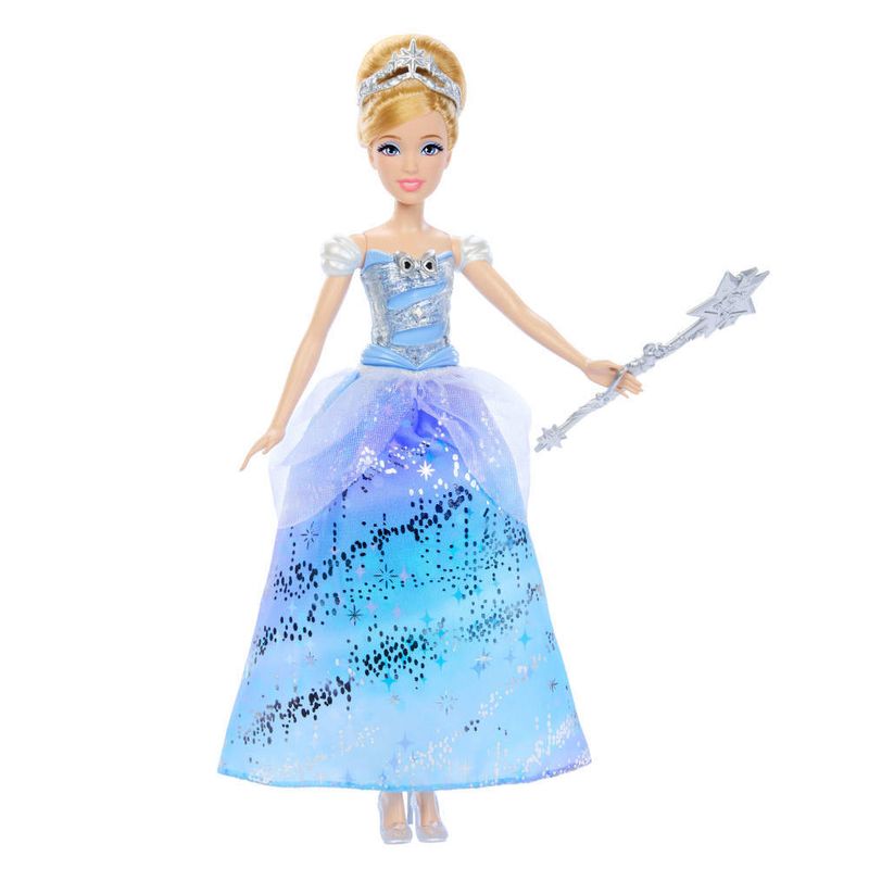 Boneca---Disney---Princesas---Cinderela---Vestido-Com-Luzes---Mattel-3
