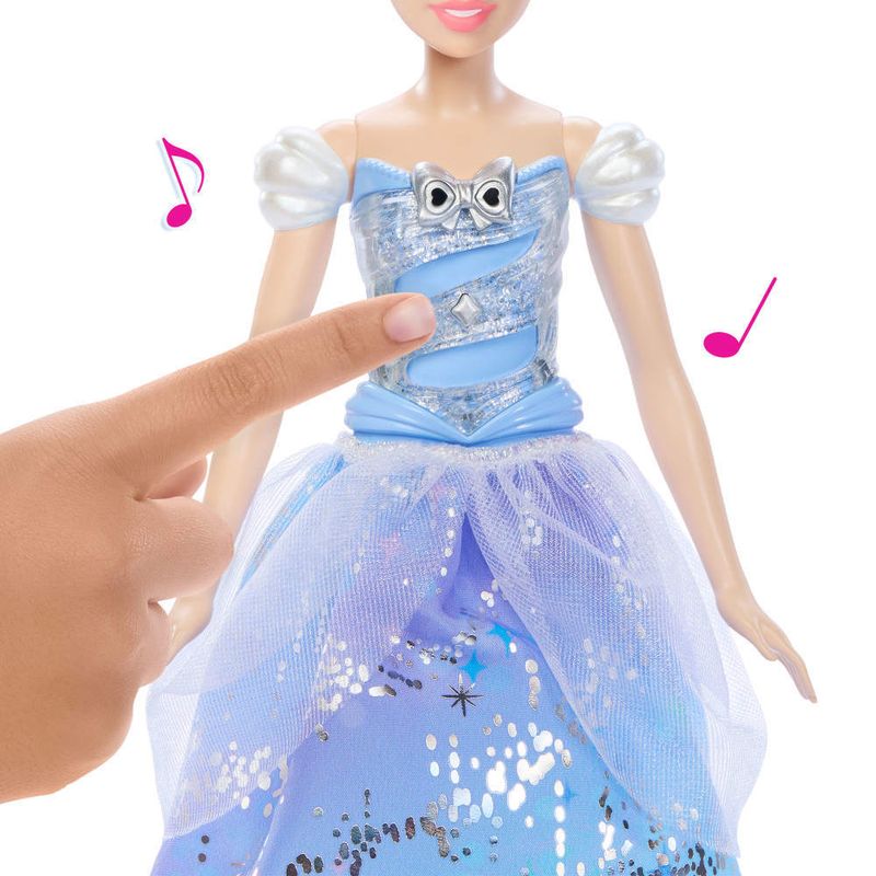 Boneca---Disney---Princesas---Cinderela---Vestido-Com-Luzes---Mattel-5