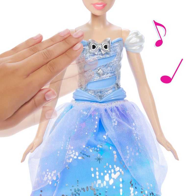 Boneca---Disney---Princesas---Cinderela---Vestido-Com-Luzes---Mattel-6