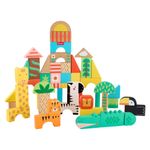Brinquedo-Educativo---Animaizinhos-Da-Selva-De-Madeira---Fisher-Price-0