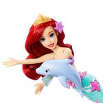 Boneca-Articulada---Disney---Princesas---Ariel-Com-Golfinho-E-Sebastian---Mattel-4