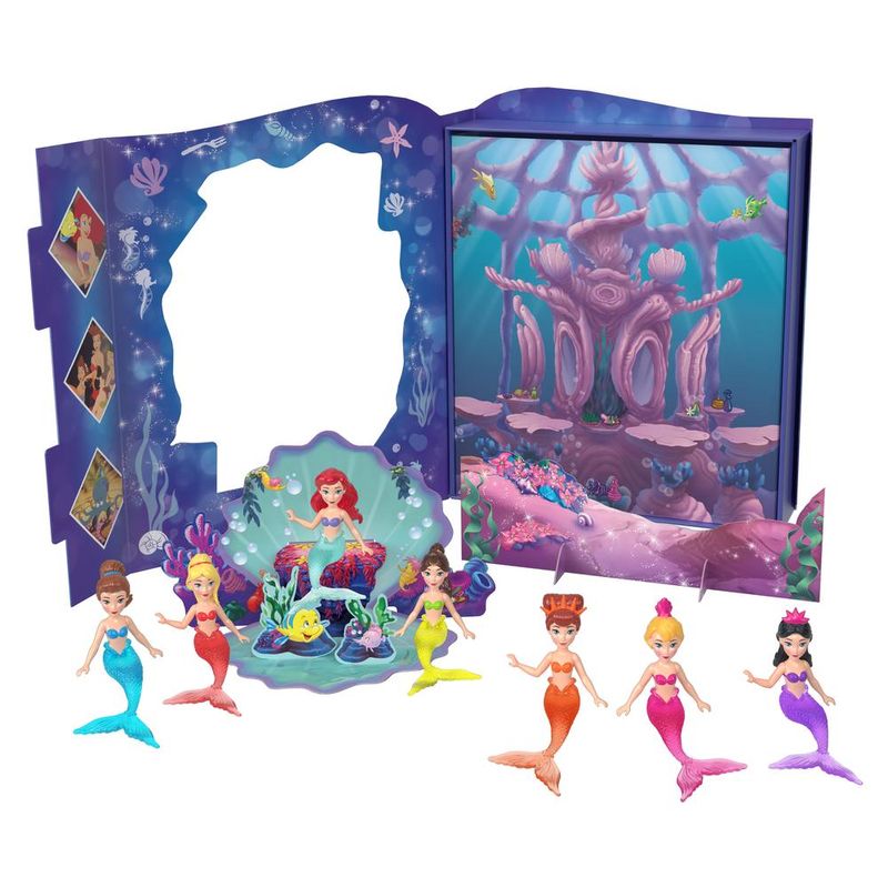 Bonecas-C-Acessorios---Disney---Princesa-Ariel---Historias-Classicas-Da-Ariel-E-Suas-Irmas---Mattel-0