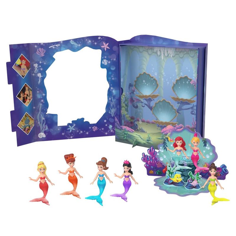 Bonecas-C-Acessorios---Disney---Princesa-Ariel---Historias-Classicas-Da-Ariel-E-Suas-Irmas---Mattel-3