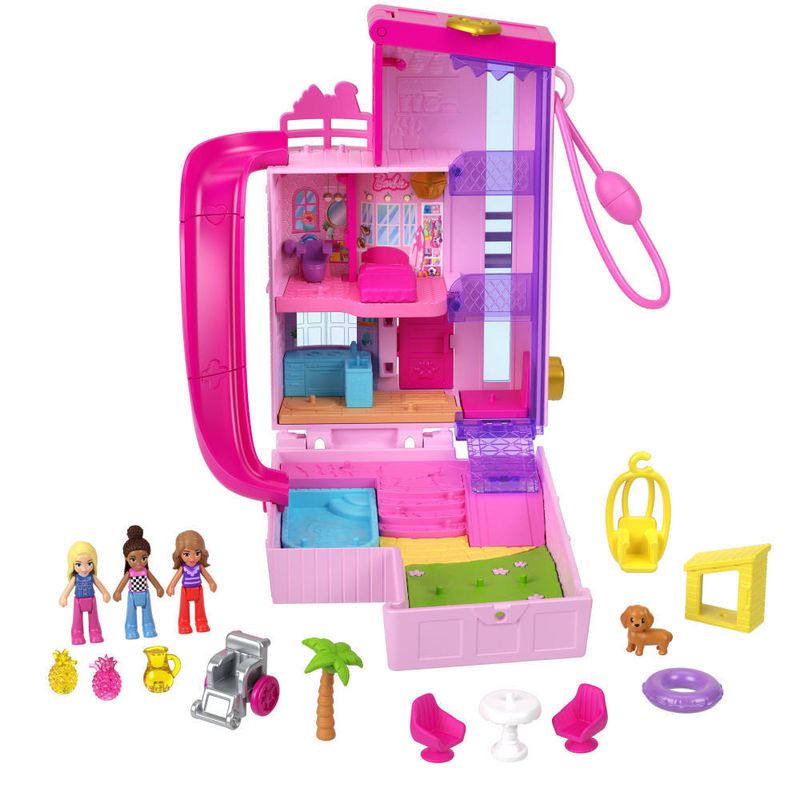 Mini-Playset---Polly-Pocket---Mundo-Surpresa-Da-Barbie---Mattel-0
