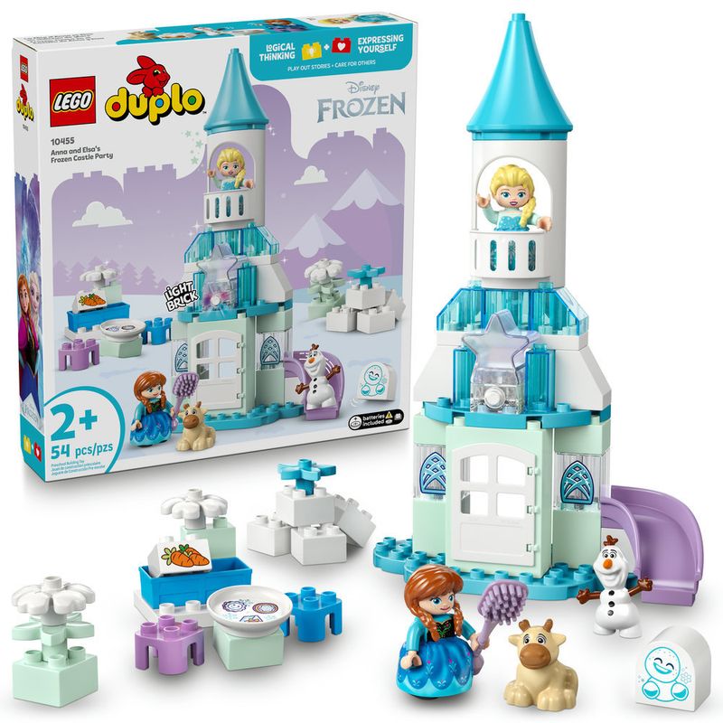 LEGO---DUPLO-Disney-TM---Festa-no-Castelo-Congelado-de-Anna-e-Elsa---10455-0