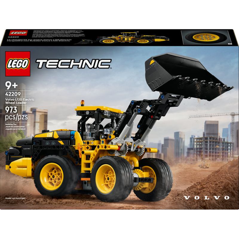 LEGO---Technic---Carregadeira-De-Rodas-Volvo-L120-Electric---42209-1
