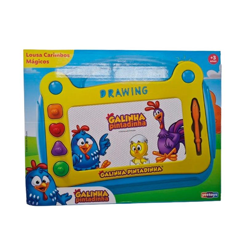 Brinquedo-Educativo---Galinha-Pintadinha---Lousa-Carimbos-Magicos---Yes-Toys-3