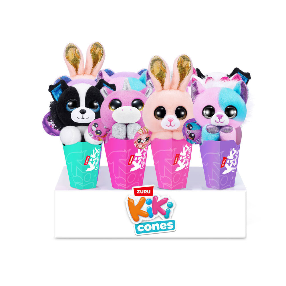 Pelúcia - Kiki Cones - Modelos Unitários Sortidos - Fun - PBKIDS