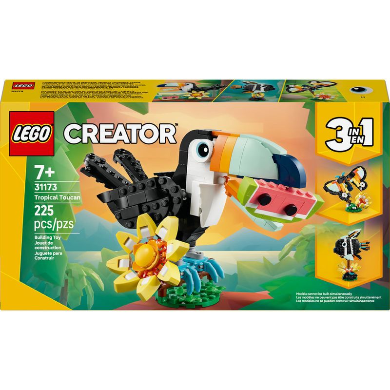 LEGO---Creator---Animais-Selvagens--Tucano-Tropical---31173-1