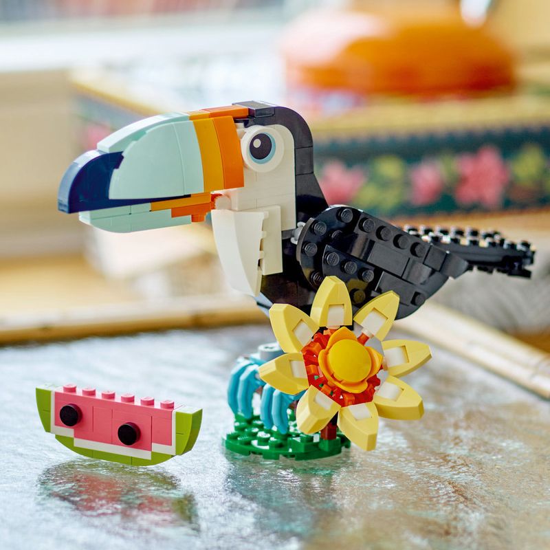 LEGO---Creator---Animais-Selvagens--Tucano-Tropical---31173-4
