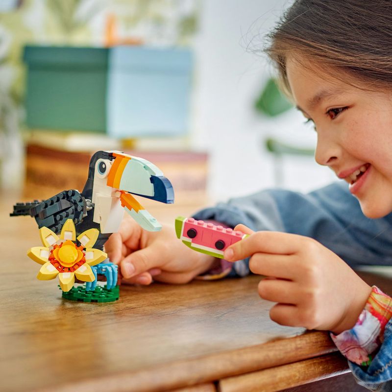 LEGO---Creator---Animais-Selvagens--Tucano-Tropical---31173-5