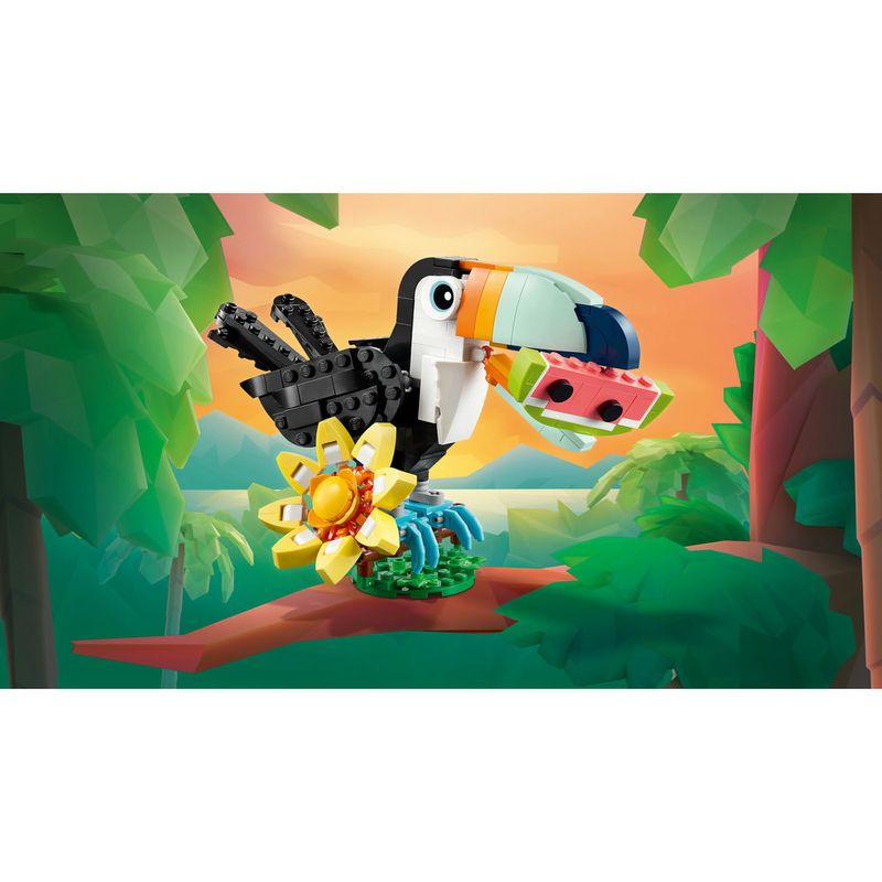 LEGO---Creator---Animais-Selvagens--Tucano-Tropical---31173-7
