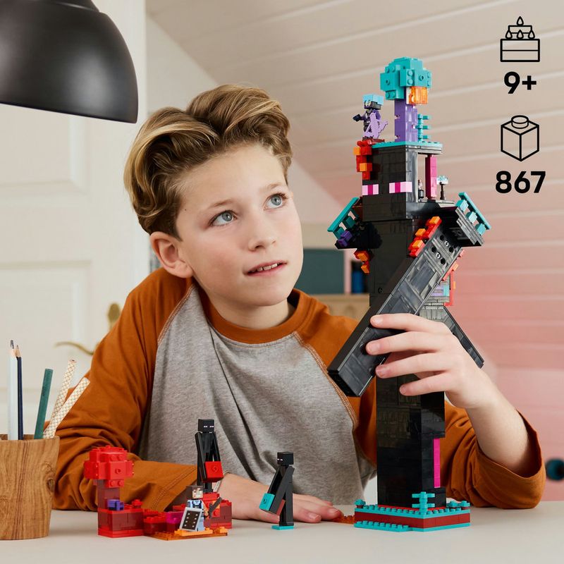 LEGO---Minecraft---A-Torre-do-Enderman---21279-7