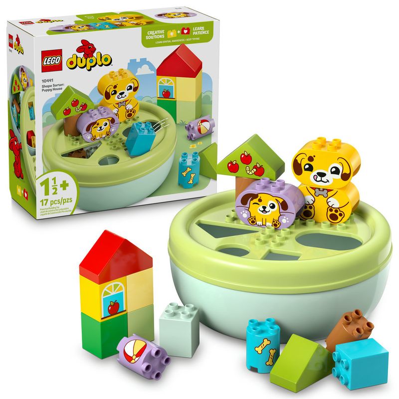 LEGO---DUPLO-My-First---Organizador-de-Formas--Casa-de-Cachorrinho---10441-0