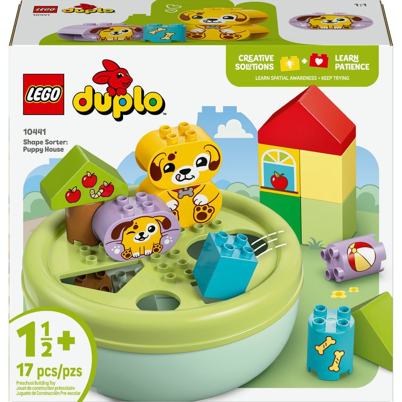 LEGO---DUPLO-My-First---Organizador-de-Formas--Casa-de-Cachorrinho---10441-1