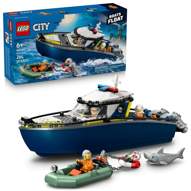 LEGO---City-Police---Perseguicao-Com-Barco-Da-Policia---60456-0