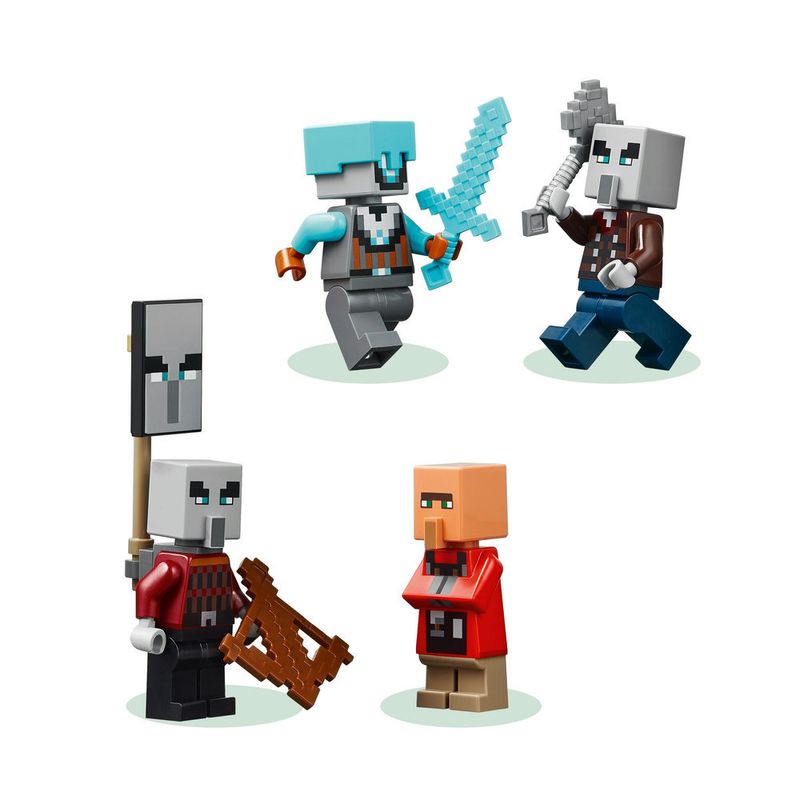 LEGO---Minecraft---O-Posto-Avancado-do-Saqueador-e-Devastador---21278-10