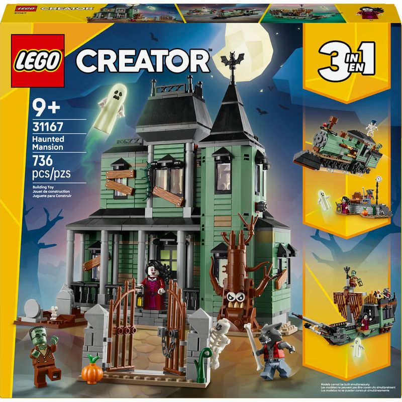 LEGO---Creator---Mansao-Assombrada---31167-1