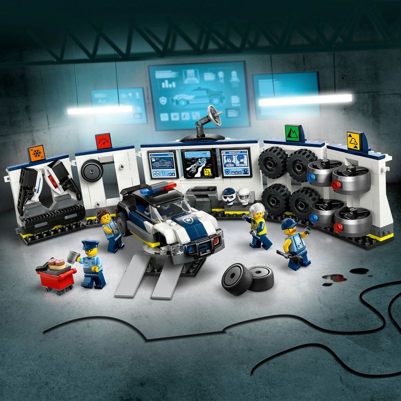 LEGO---City-Police---Garagem-Personalizada-Para-Carros-Da-Policia---60457-12