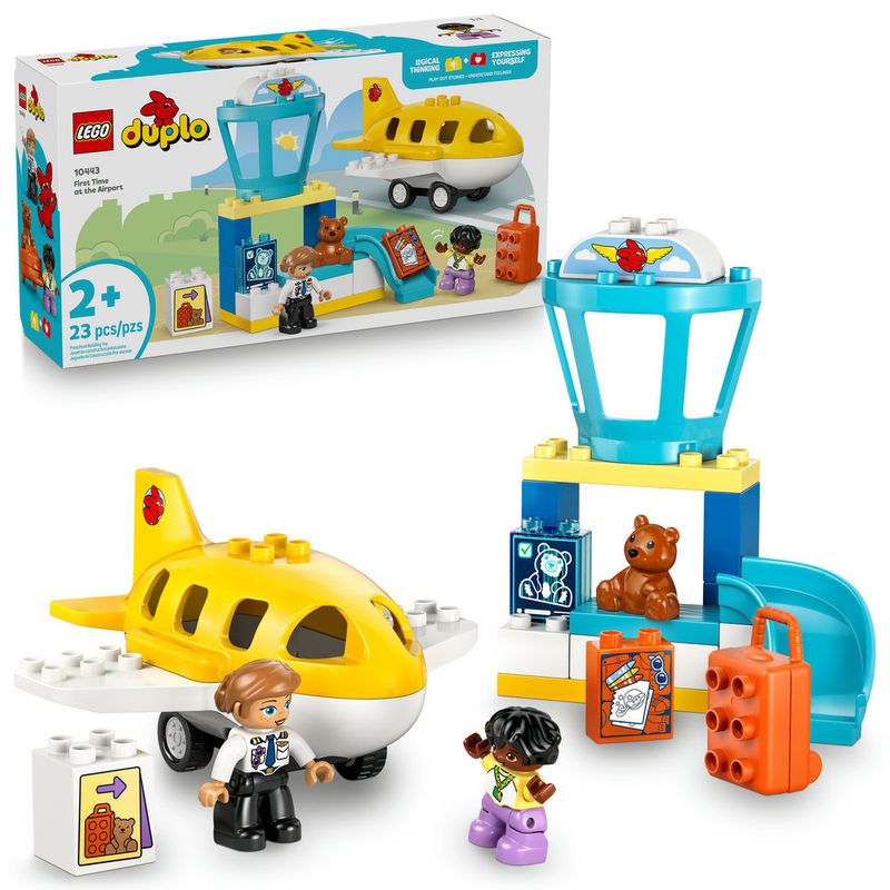LEGO---DUPLO-Town---Primeira-Ida-ao-Aeroporto---10443-0