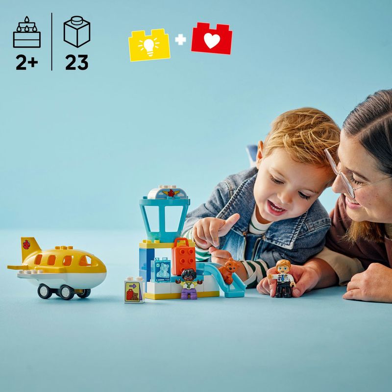 LEGO---DUPLO-Town---Primeira-Ida-ao-Aeroporto---10443-7